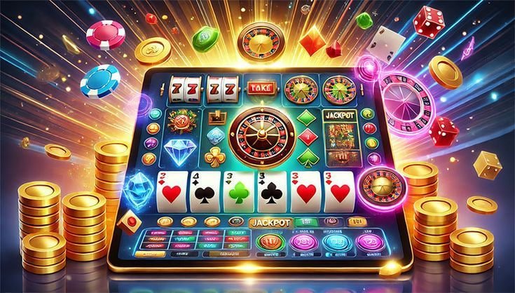 Myanmar Slots ကစားသမား Mobile App ဖြင့် ကစားနေသောပုံ