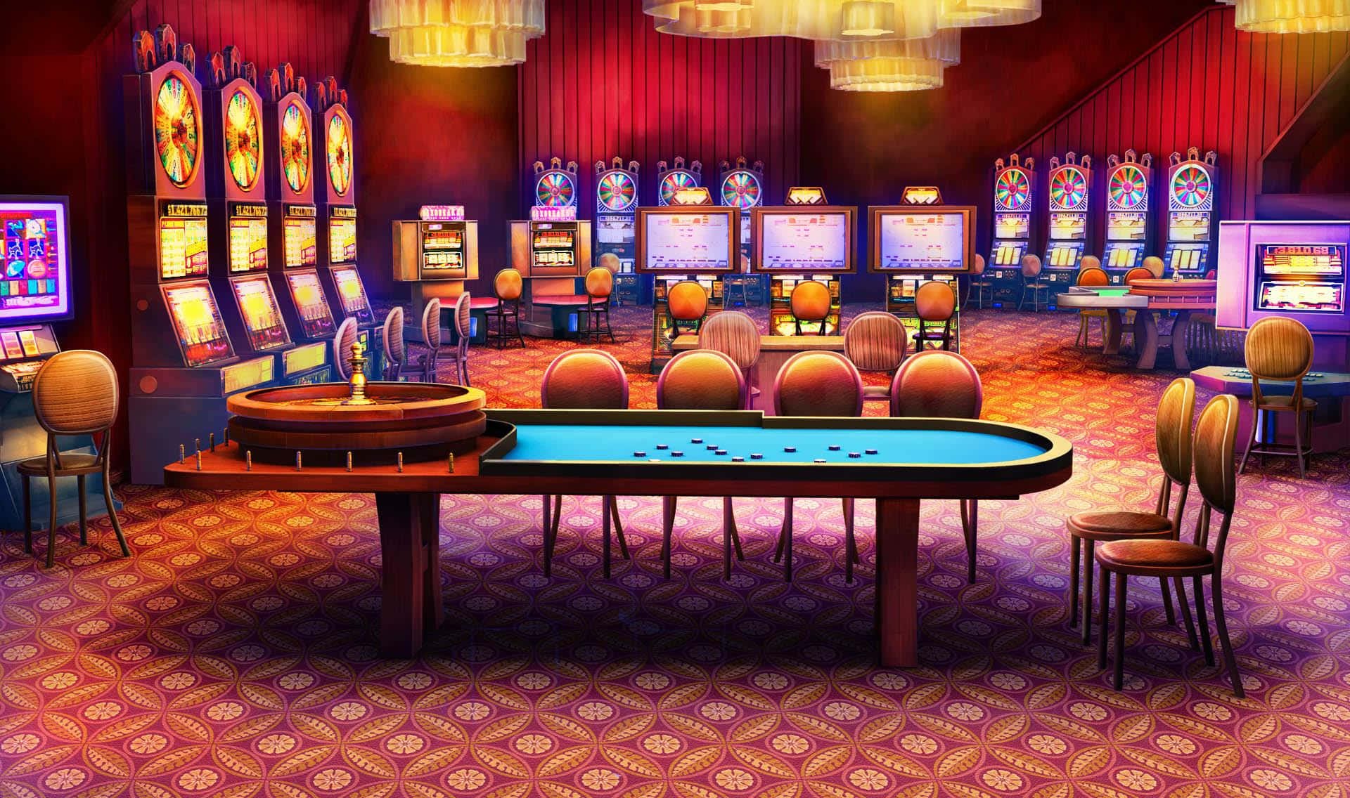 Slots ဂိမ်း Jackpot နှင့် Bonus Round ရရှိနေသောပုံ